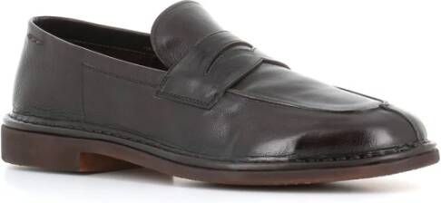 Alexander Hotto Donkerbruine Leren Sandalen Brown Heren