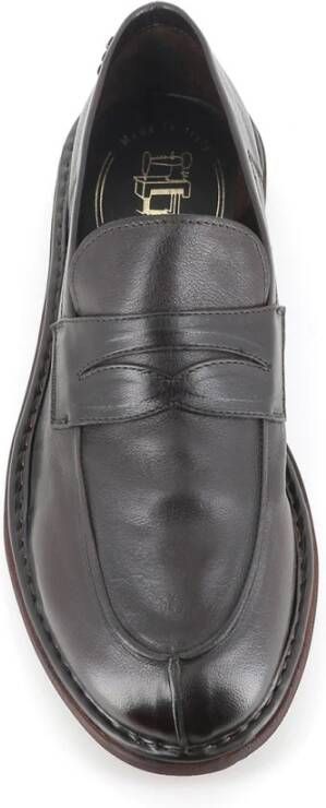Alexander Hotto Donkerbruine Leren Sandalen Brown Heren