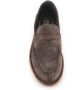 Alexander Hotto Donkerbruine Suède Mocassin Schoen Brown Heren - Thumbnail 5