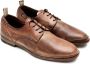 Alexander Hotto Lage Leren Schoenen Beige Heren - Thumbnail 3
