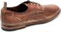 Alexander Hotto Lage Leren Schoenen Beige Heren - Thumbnail 4