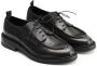 Alexander Hotto Retro veterschoen in zwart leer Black Heren - Thumbnail 3