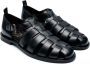 Alexander Hotto Zwarte buffelleer sandalen Black Heren - Thumbnail 3