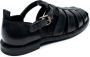 Alexander Hotto Zwarte buffelleer sandalen Black Heren - Thumbnail 4