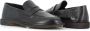 Alexander Hotto Zwarte leren mocassin met rubberen zool Black Heren - Thumbnail 2