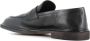 Alexander Hotto Zwarte leren mocassin met rubberen zool Black Heren - Thumbnail 4