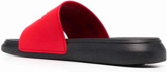 alexander mcqueen 663564W4Rf06487 Lederen sandalen Rood Heren