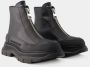 Alexander mcqueen Boots & laarzen Tread Slick Ankle Boots Leather Black in zwart - Thumbnail 3