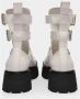 Alexander mcqueen Boots & laarzen Leather Ankle Boots in wit - Thumbnail 4