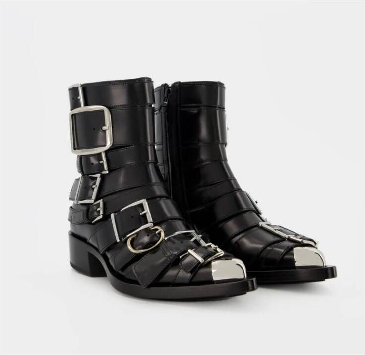 alexander mcqueen Ankle Boots Zwart Dames