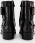 Alexander mcqueen Zwarte Leren Laarzen met Amandelvormige Neus Black Dames - Thumbnail 4