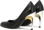 Alexander mcqueen Zwarte puntige neus stiletto hak Black Dames - Thumbnail 4