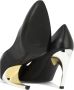 Alexander mcqueen Zwarte puntige neus stiletto hak Black Dames - Thumbnail 5