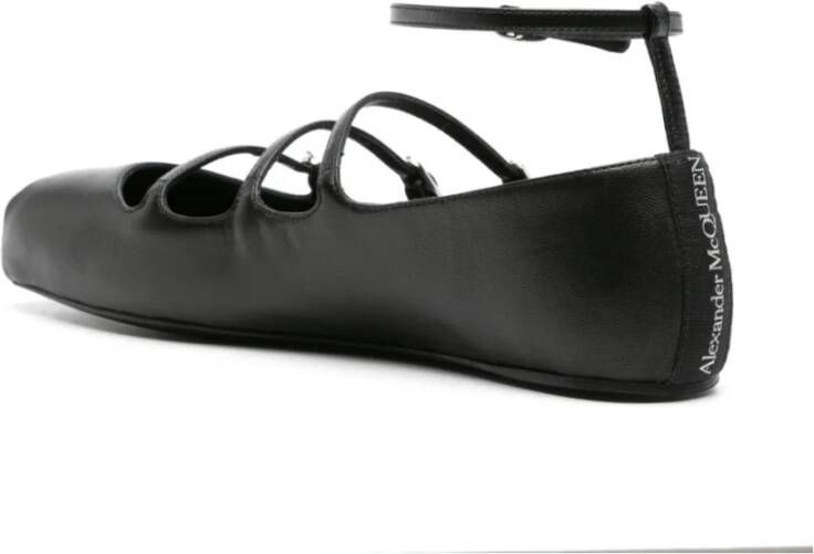 alexander mcqueen Ballerinas Black Dames