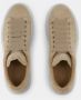Alexander McQueen Beige Leren Oversized Sneakers - Thumbnail 2