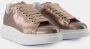 Alexander mcqueen Low-Top Sneakers Oversized Sneakers Leather Beige in bruin - Thumbnail 3