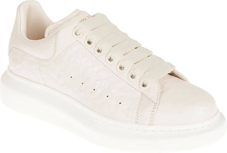 alexander mcqueen Beige Rubber Sneakers Beige Dames