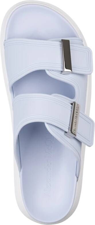 Alexander McQueen Blauwe Hybride Sandalen voor Vrouwen