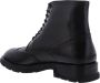 Alexander mcqueen Zwarte Leren Veterschoenen met Geborduurde Details Black Heren - Thumbnail 3