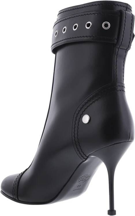 alexander mcqueen Boot.Leather.S.Leath Slou.Leat Zwart Dames