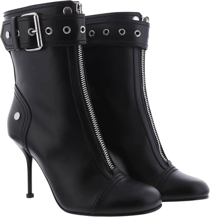 alexander mcqueen Boot.Leather.S.Leath Slou.Leat Zwart Dames