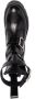 Alexander mcqueen Zwarte enkellaarzen voor vrouwen Black Dames - Thumbnail 11