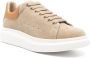 Alexander McQueen Bruine Suède Platform Sneakers - Thumbnail 2
