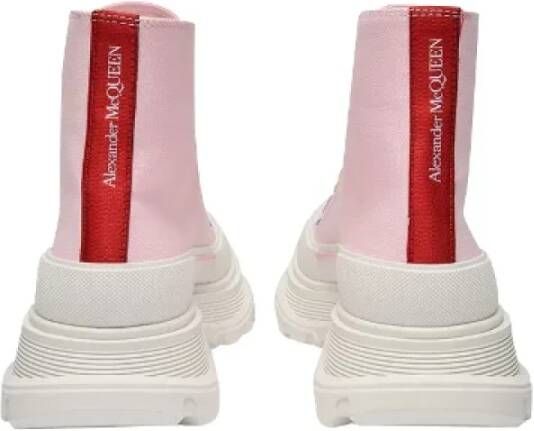 alexander mcqueen Canvas sneakers Pink Dames