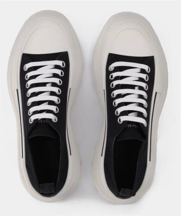 Alexander McQueen Canvas Tread Slick Sneakers