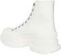 Alexander mcqueen Canvas Tread Slick Sneakers White Heren - Thumbnail 2