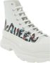 Alexander mcqueen Canvas Tread Slick Sneakers White Heren - Thumbnail 4