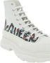 Alexander mcqueen Canvas Tread Slick Sneakers White Heren - Thumbnail 3