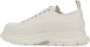 Alexander mcqueen Witte Veterschoenen met Rubberen Neuskap White - Thumbnail 2