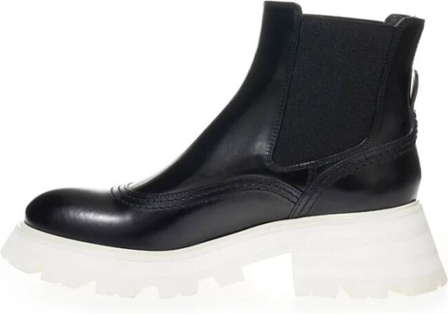 alexander mcqueen Chelsea Boots Black Dames