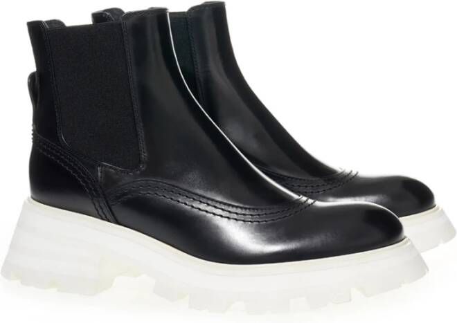 alexander mcqueen Chelsea Boots Black Dames