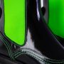 Alexander mcqueen Zwarte Leren Fluo Inzet Chelsea Laarzen Black - Thumbnail 3
