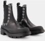 Alexander mcqueen Tread Slick Ankle Boots Black White Leather Zwart Heren - Thumbnail 7