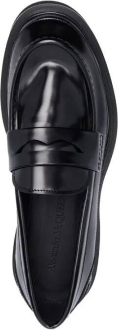 alexander mcqueen Chunky Penny Loafers Zwart Leer Black Heren