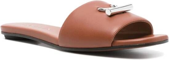 Alexander McQueen Cognac Bruin Leren Schoenen