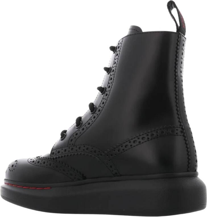 alexander mcqueen Dames Hybrid New Liquid Boot Zwart Black Dames