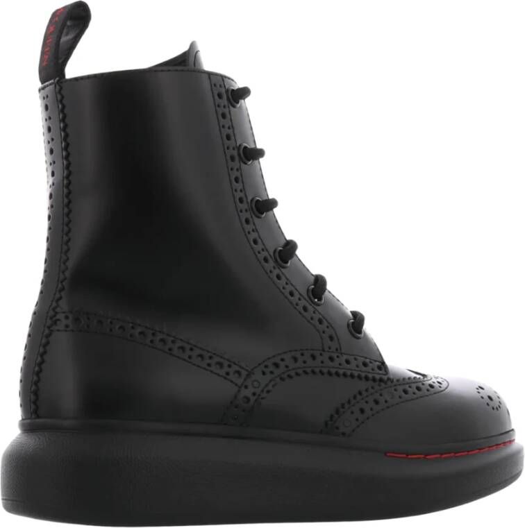 alexander mcqueen Dames Hybrid New Liquid Boot Zwart Black Dames