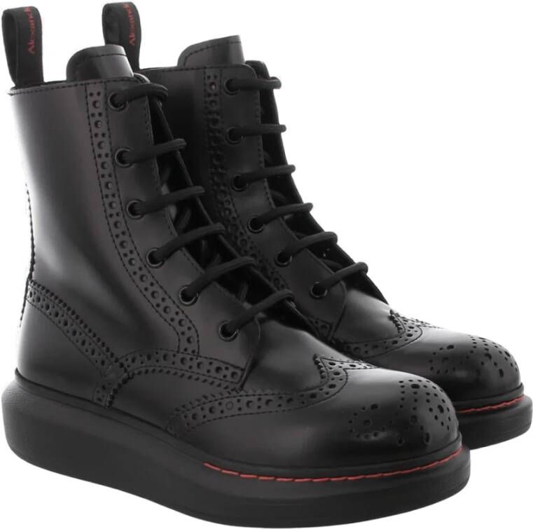 alexander mcqueen Dames Hybrid New Liquid Boot Zwart Black Dames