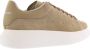 Alexander mcqueen Beige Leren Oversized Sneakers Beige Dames - Thumbnail 7