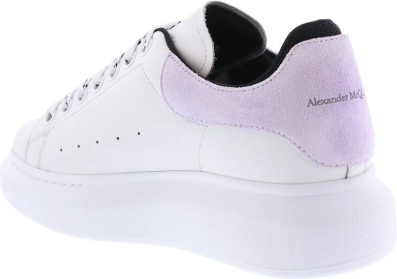 alexander mcqueen Dames Oversized Sneaker Wit Lila White Dames