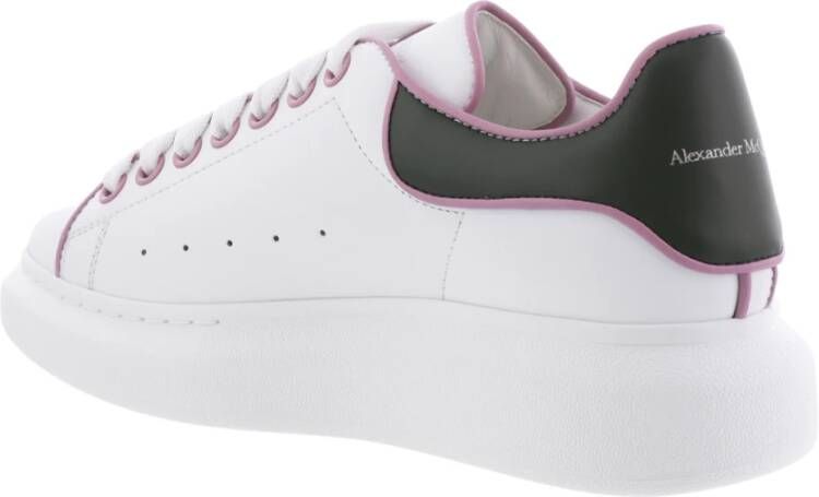 alexander mcqueen Dames Oversized Sneaker Wit Roze White Dames