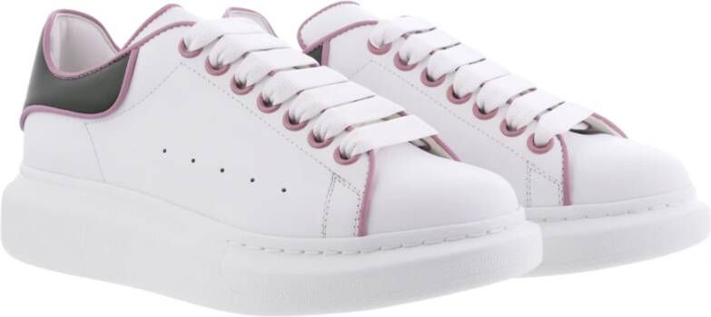 alexander mcqueen Dames Oversized Sneaker Wit Roze White Dames
