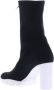 Alexander mcqueen Scuba Soft Boots in Black Canvas Zwart Dames - Thumbnail 6