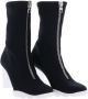 Alexander McQueen Dames Rubber Scuba Laars - Thumbnail 2
