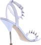 Alexander mcqueen Dames Spike Sandal Silver Gray Dames - Thumbnail 3