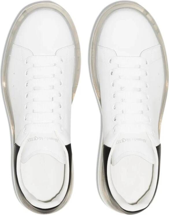 alexander mcqueen Dikke sneaker met heldere zool Wit Heren